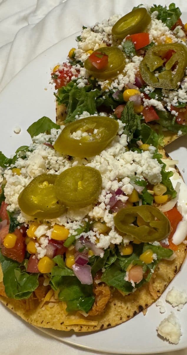 Loaded tostadas